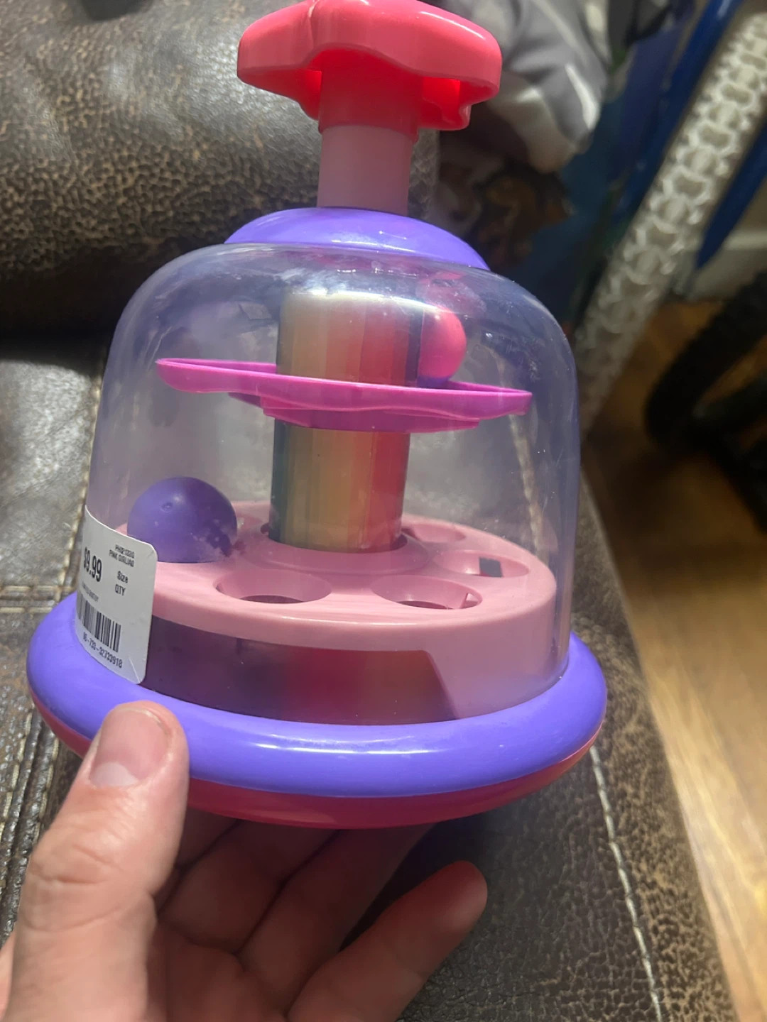Spinning Top Toy with Balls