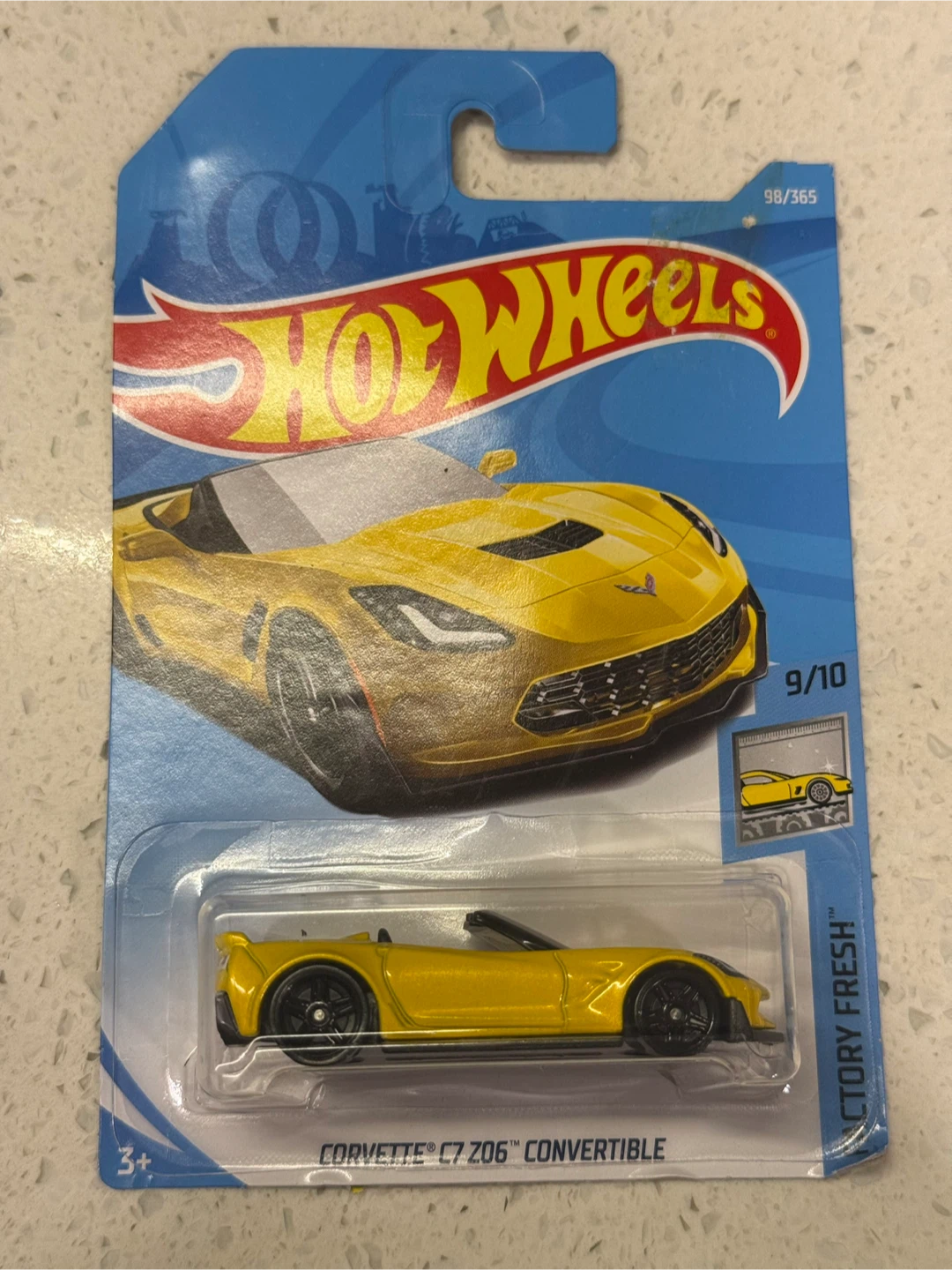 Hot Wheels Corvette C7 Z06 Convertible