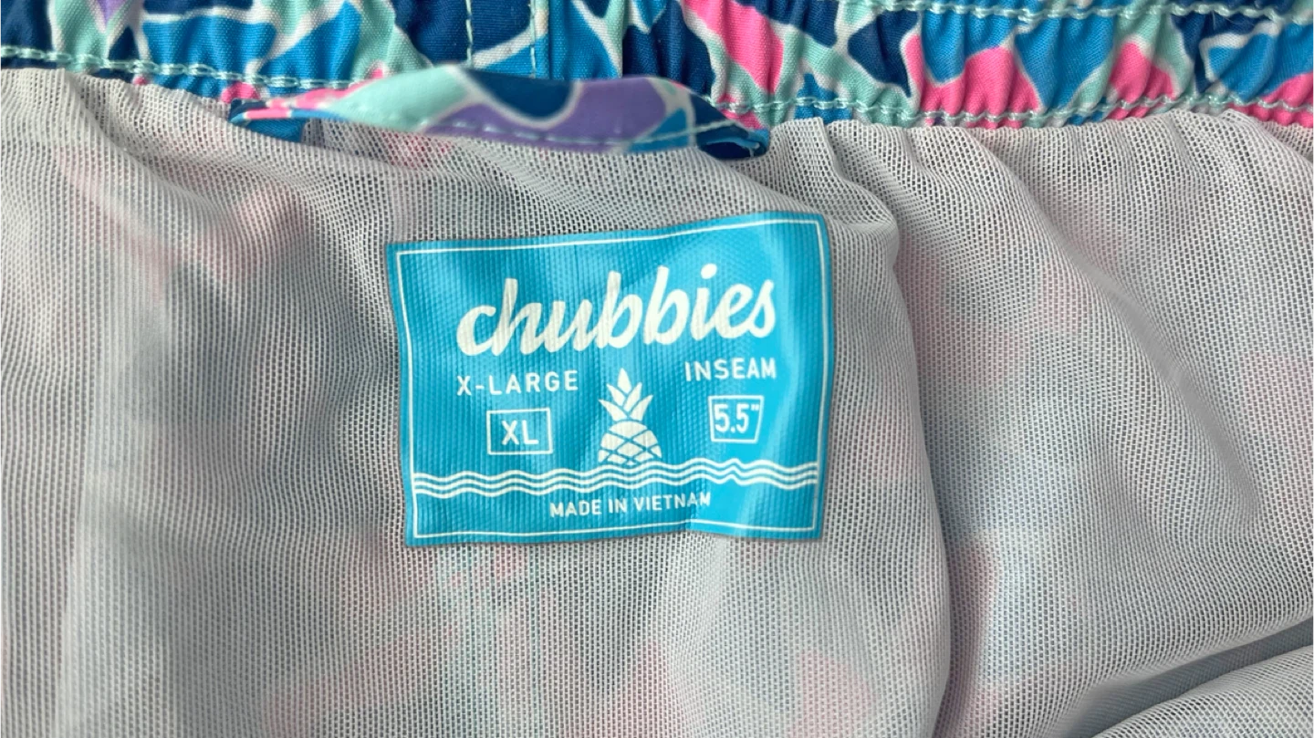 Chubbies Men’s Swim Shorts - Size L - photo 4