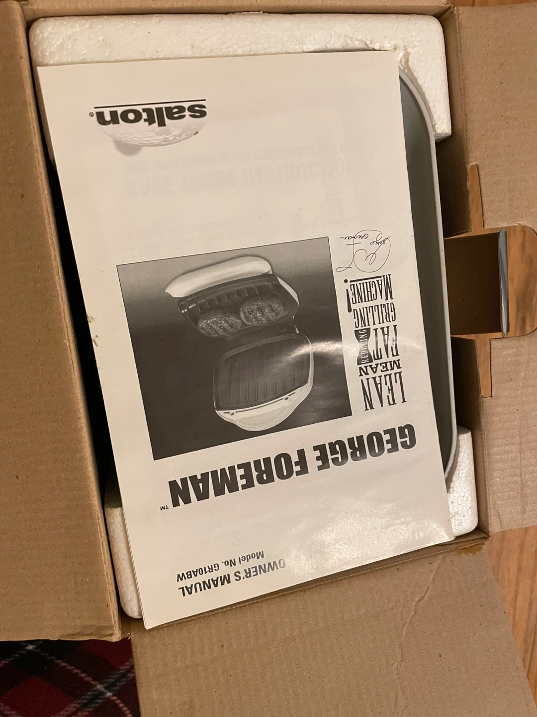George Foreman Lean Mean Fat Grilling Machine - photo 4