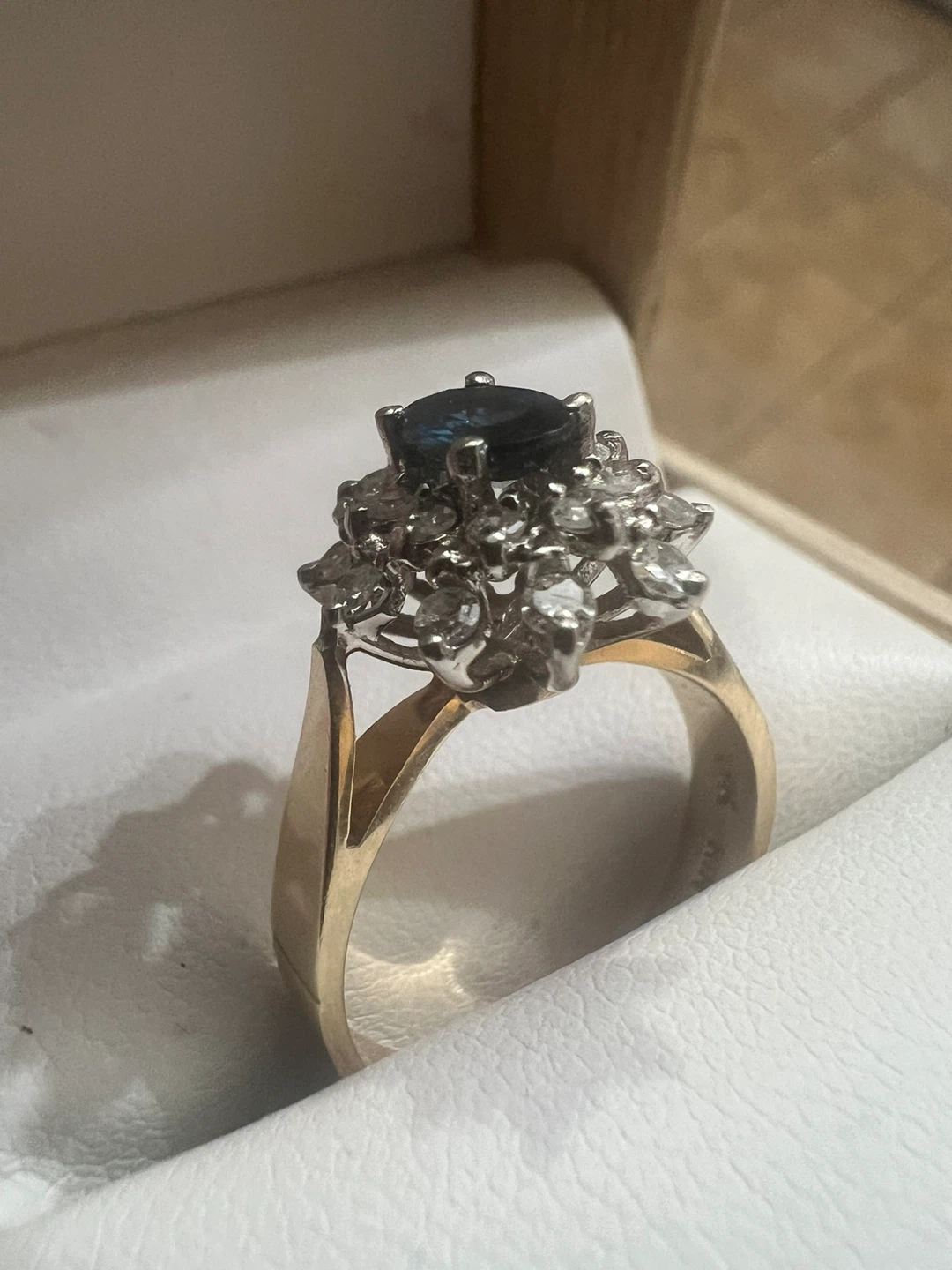 14K Gold Sapphire and Diamond  Ring w/appraisal - photo 4
