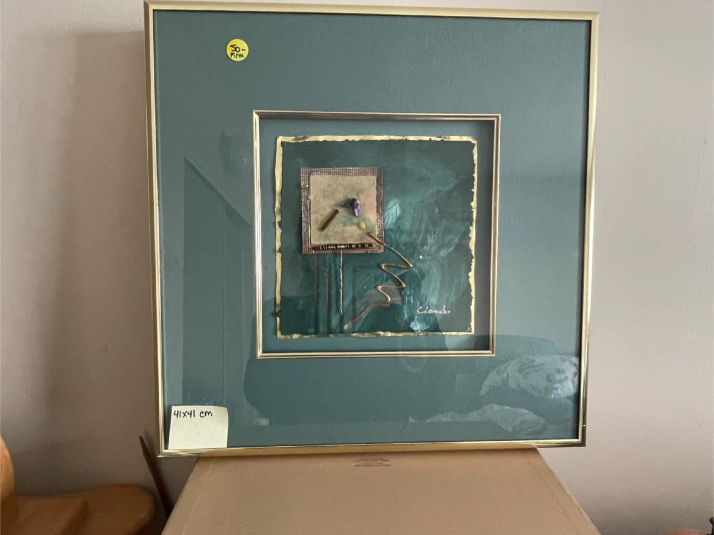 Framed Mixed Media Artwork - photo 4
