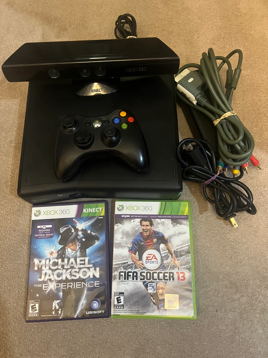 Xbox 360 Kinect Bundle with Games