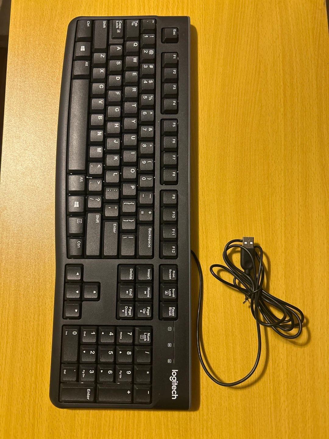 Logitech K120 Wired USB Keyboard🏆