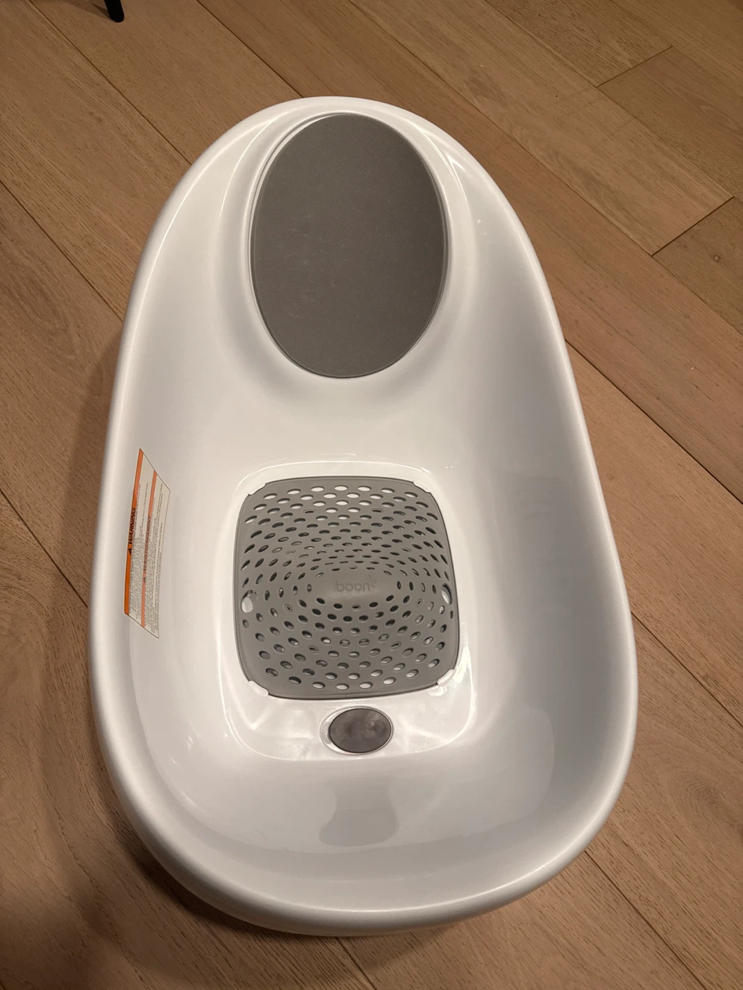 Boon White Baby Bath Tub - photo 2