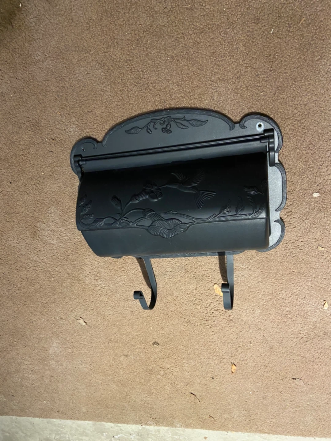 Special Lite Products Black Metal Mailbox with Hooks - photo 4