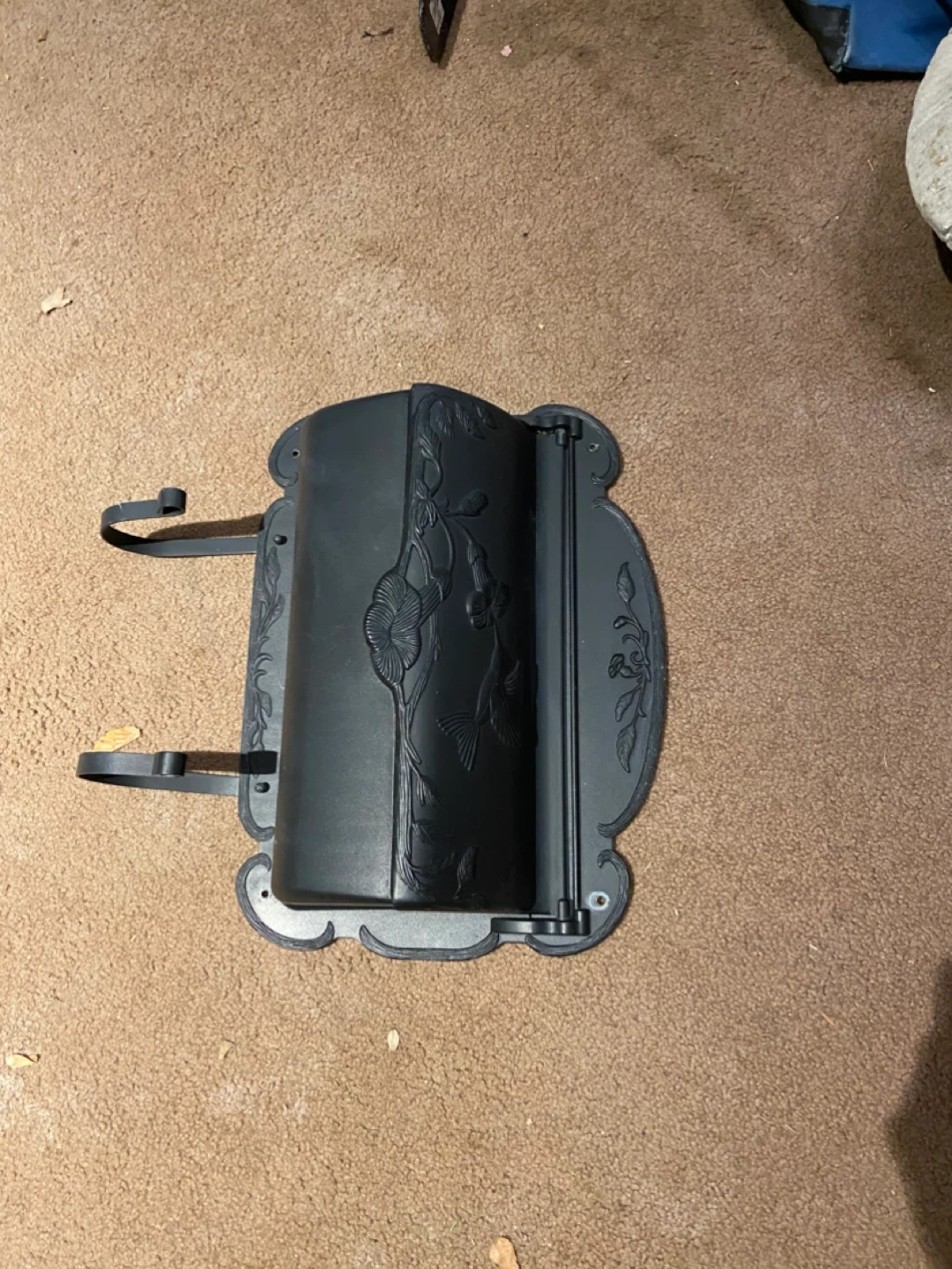 Special Lite Products Black Metal Mailbox with Hooks - photo 3
