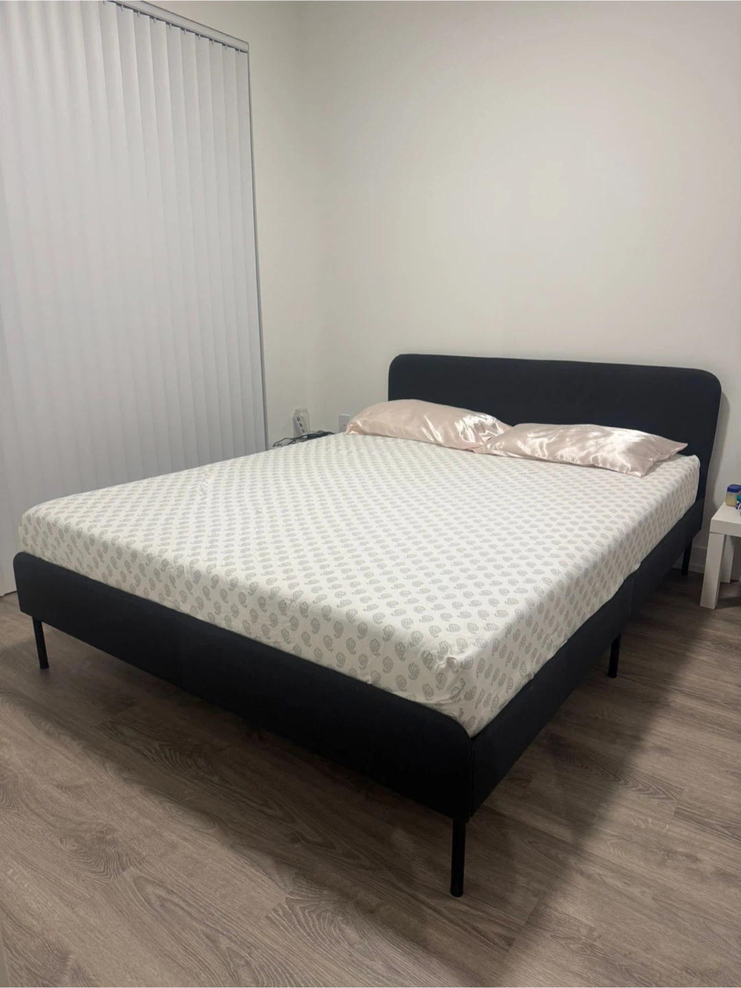 IKEA Bed Frame with Headboard - Queen size mattress