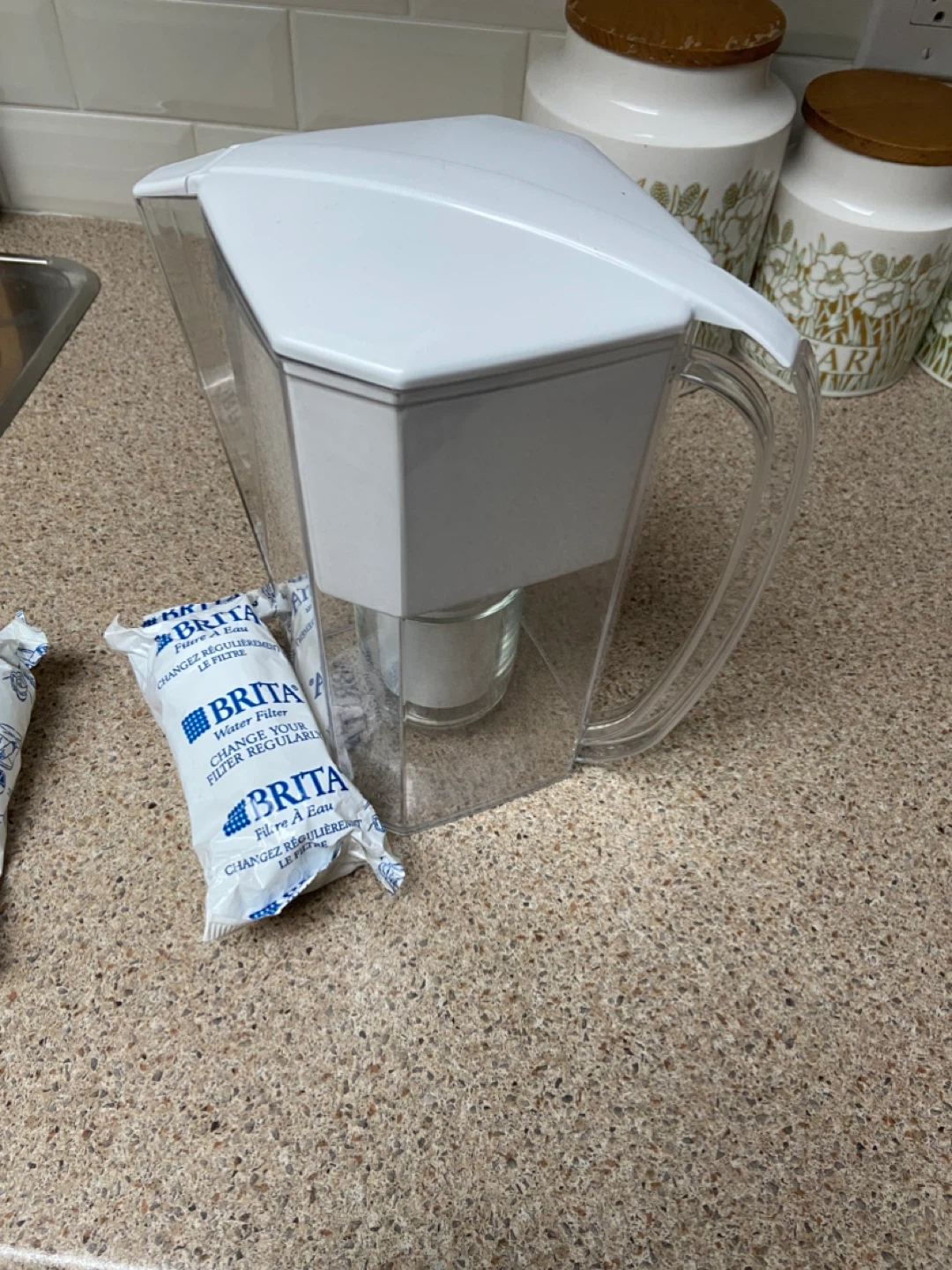🏆Brita Water Filter Pitcher with 2 Filters