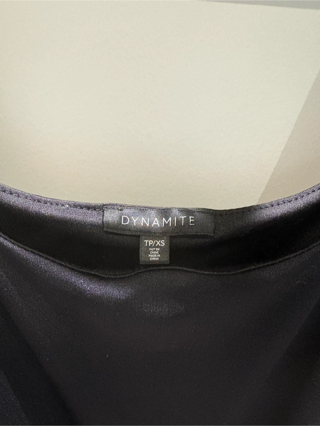 Dynamite Women’s Black Tank Top - XS - photo 3