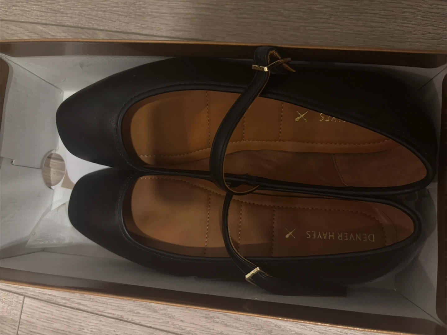 Denver Hayes Black Mary Jane Shoes - photo 2