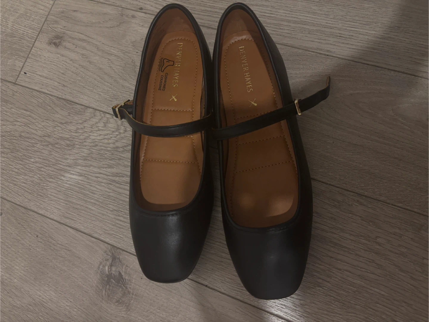 Denver Hayes Black Mary Jane Shoes - photo 3