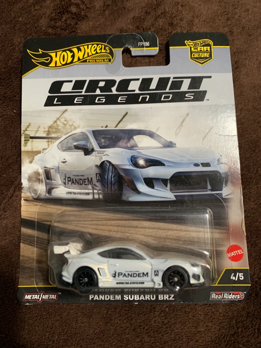 Mattel - Hot Wheels Premium: Circuit Legends Pandem Subaru BRZ