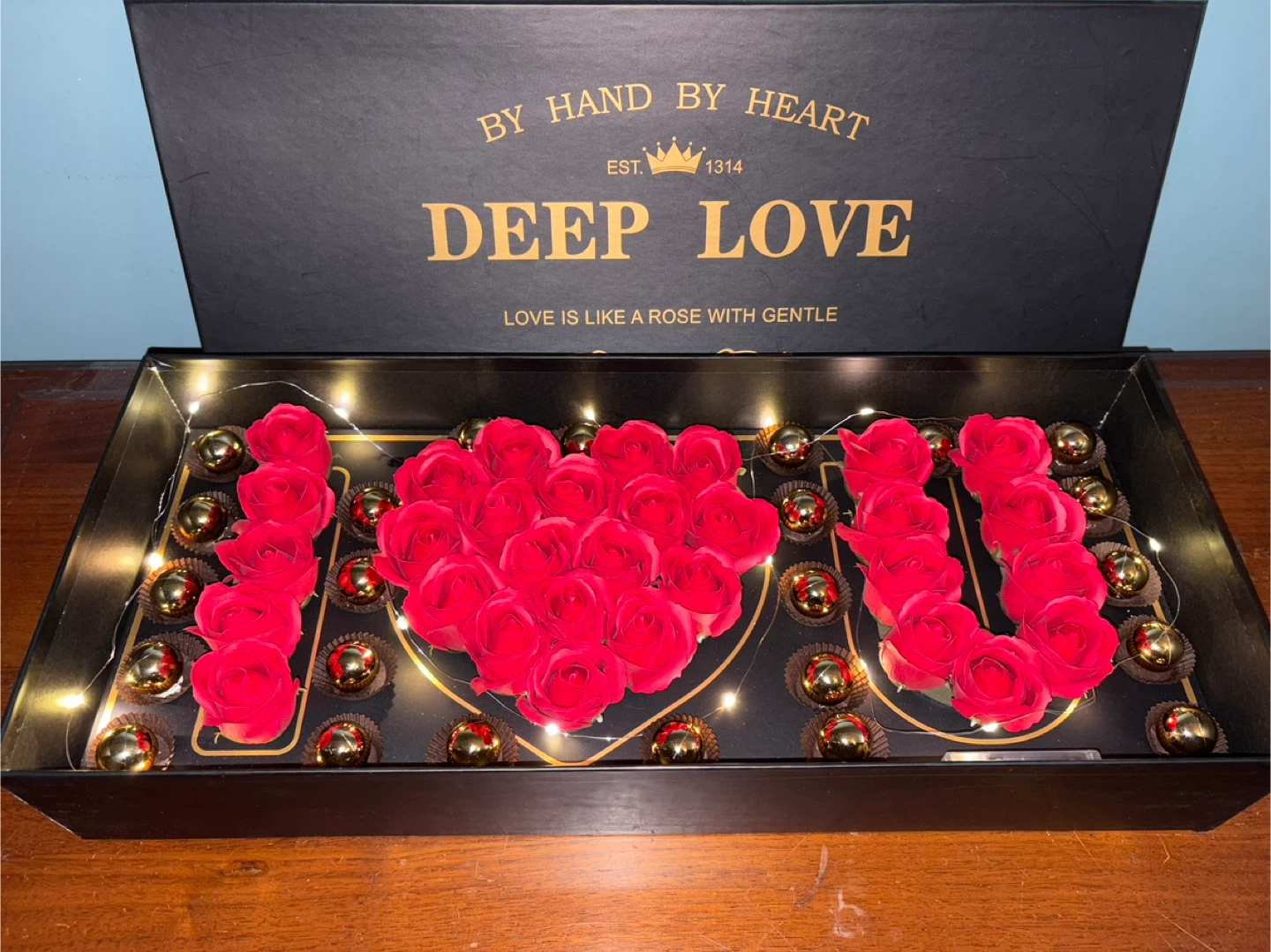Deep Love Rose - Valentine’s Day Gift