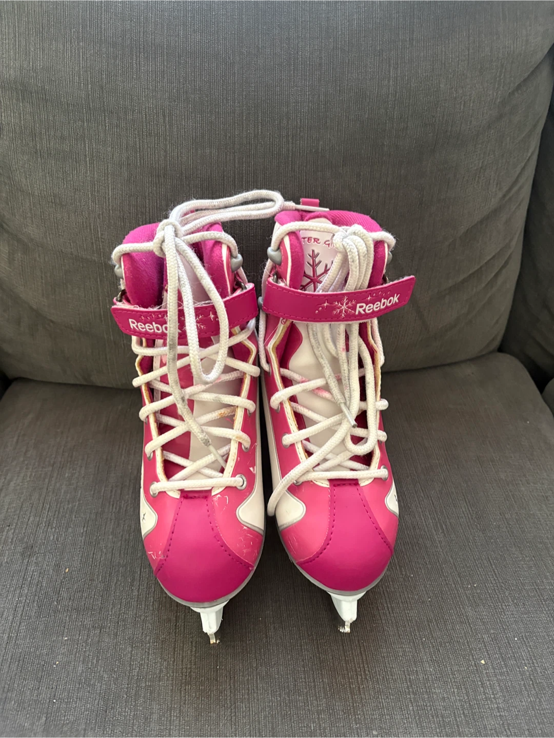 Reebok Pink Figure Ice Skates