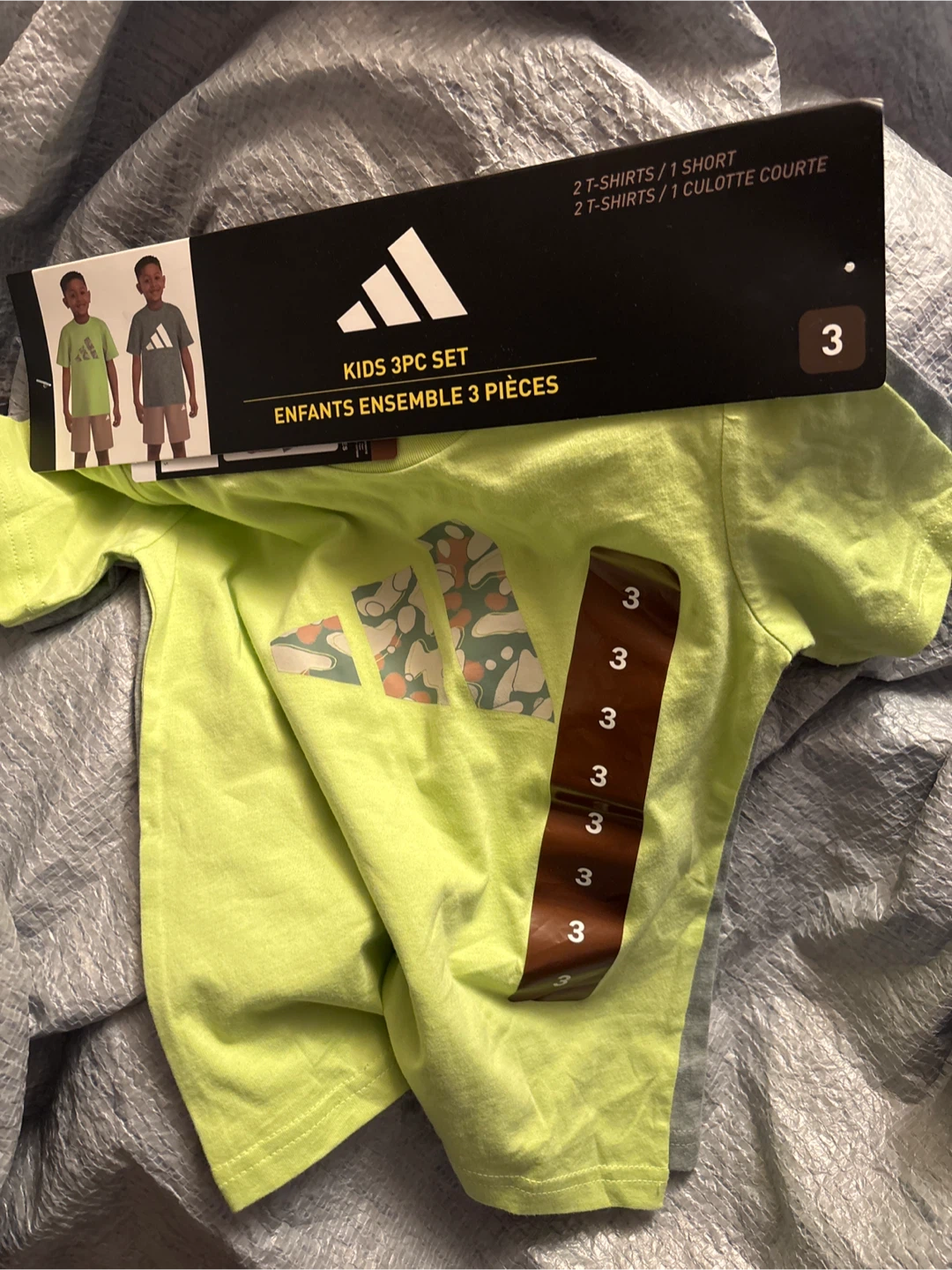 Adidas Kids 3 Piece Set - Size 3