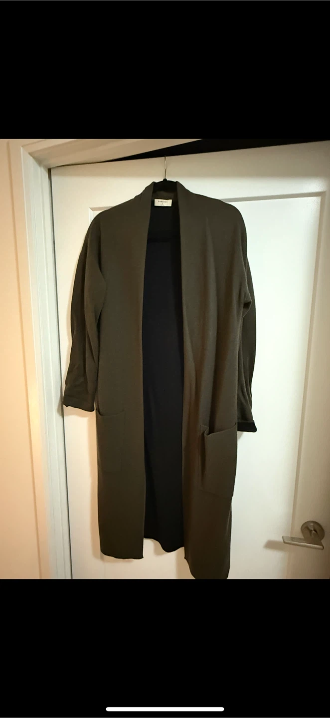 Aritzia babaton long cardigan
