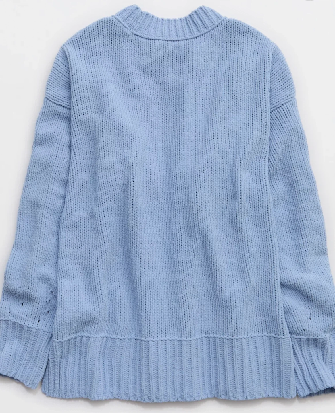 Aerie Like Candy Oversized Sweater Monaco Blue XXS 🏆 - photo 4