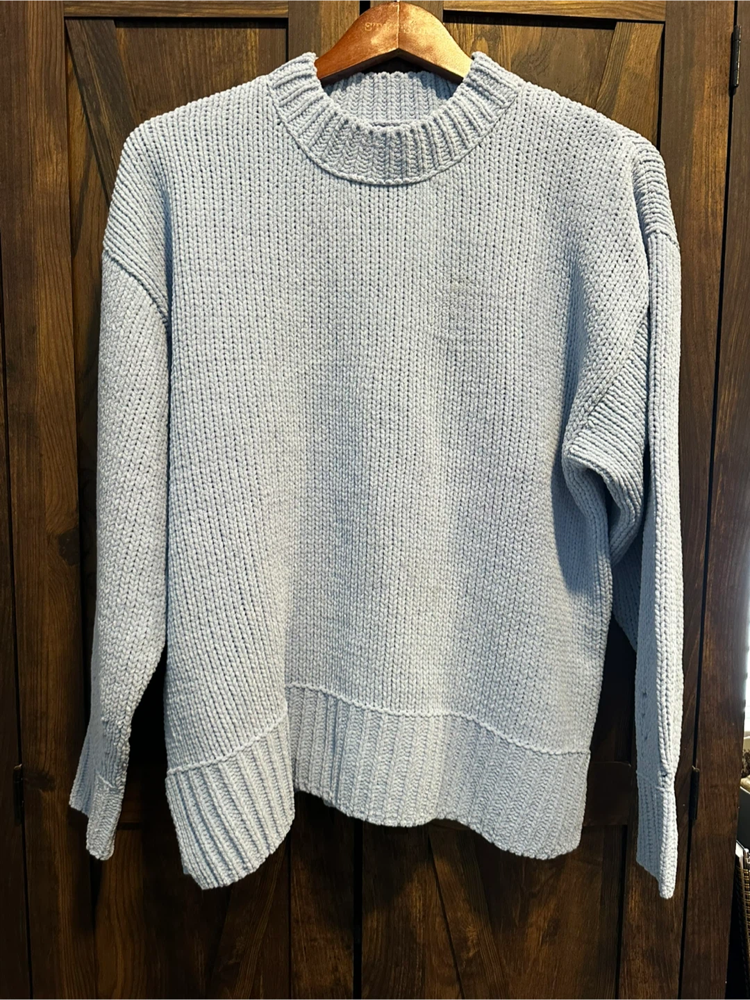 Aerie Like Candy Oversized Sweater Monaco Blue XXS 🏆 - photo 5