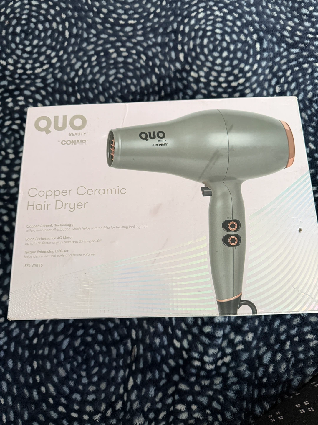 QUO Beauty Copper Ceramic Hair Dryer - photo 2