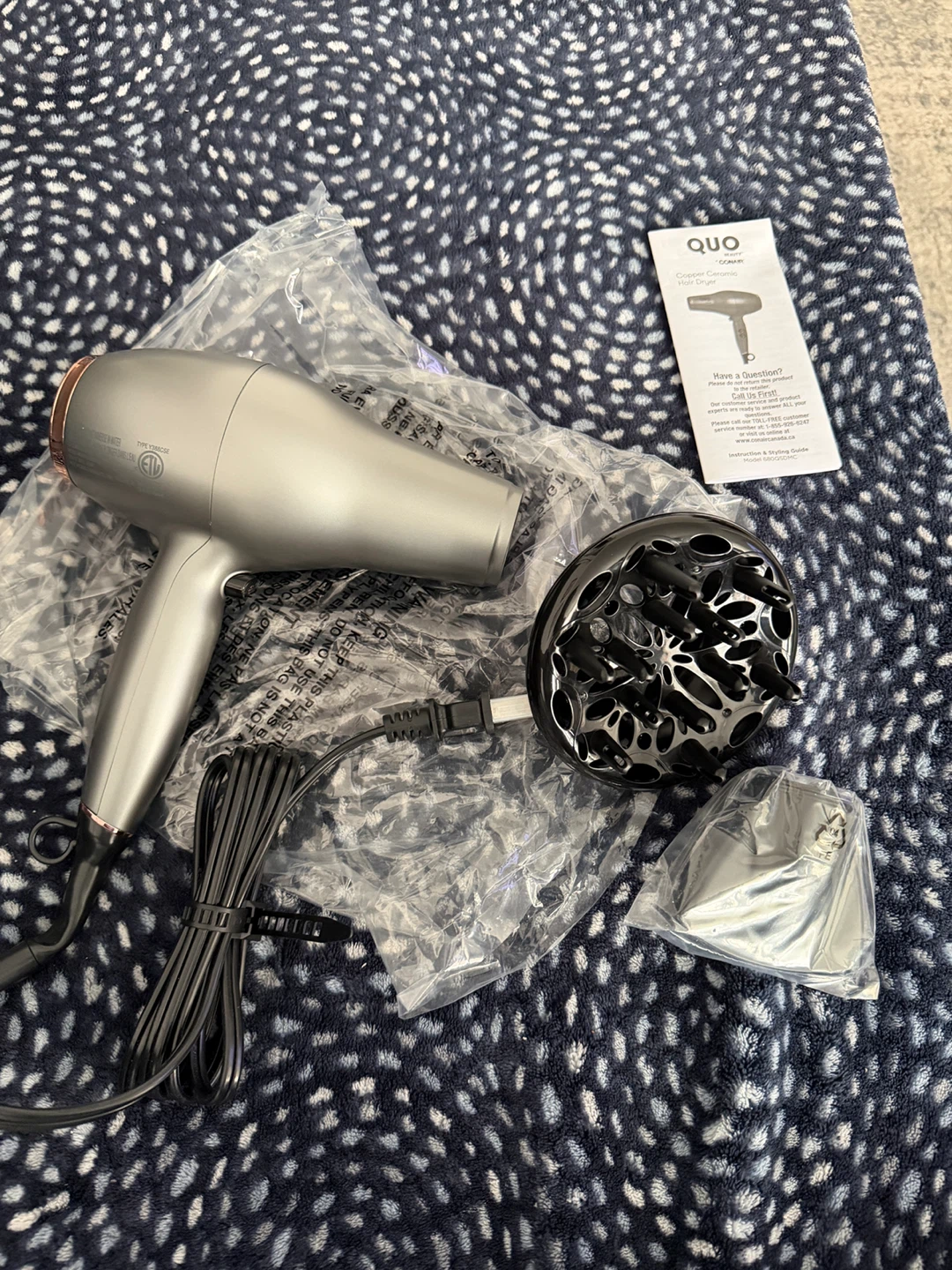 QUO Beauty Copper Ceramic Hair Dryer - photo 3
