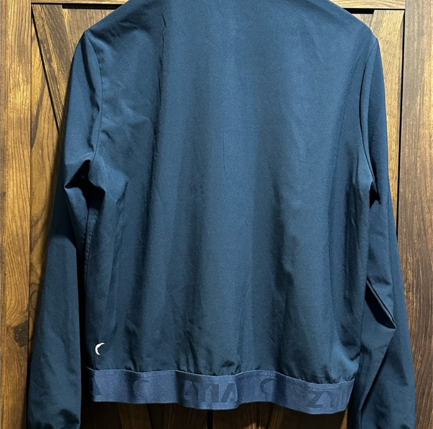 Zyia Navy Chill Note Jacket Zip Pockets Women Size Small 🏆 - photo 5