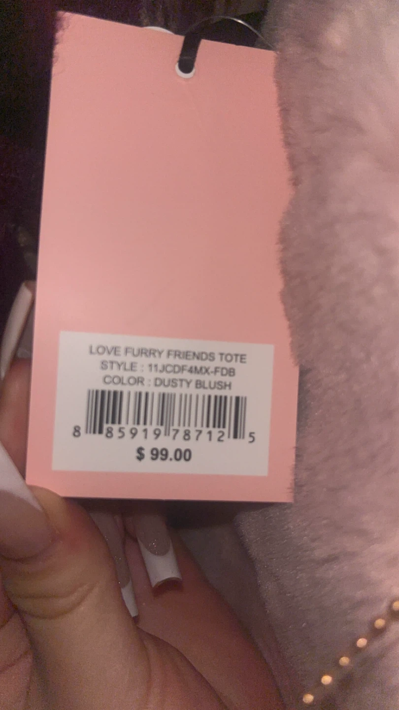 Juicy Couture fuzzy Tote Bag - photo 4
