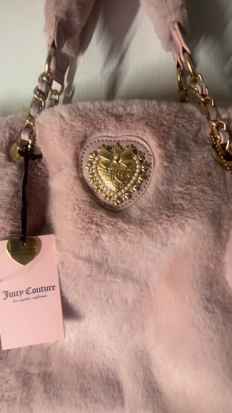 Juicy Couture fuzzy Tote Bag - photo 2