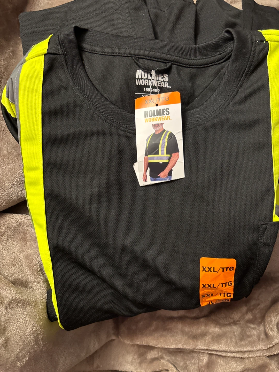 Holmes Workwear Reflective Safety T-Shirt XXL/TTG