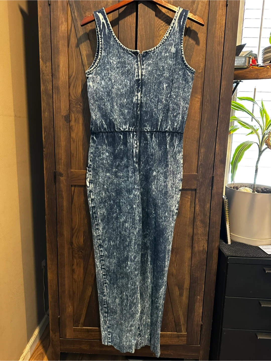 P6 Collections Women's Acid Wash Jumpsuit Size 6 🏆 - photo 2