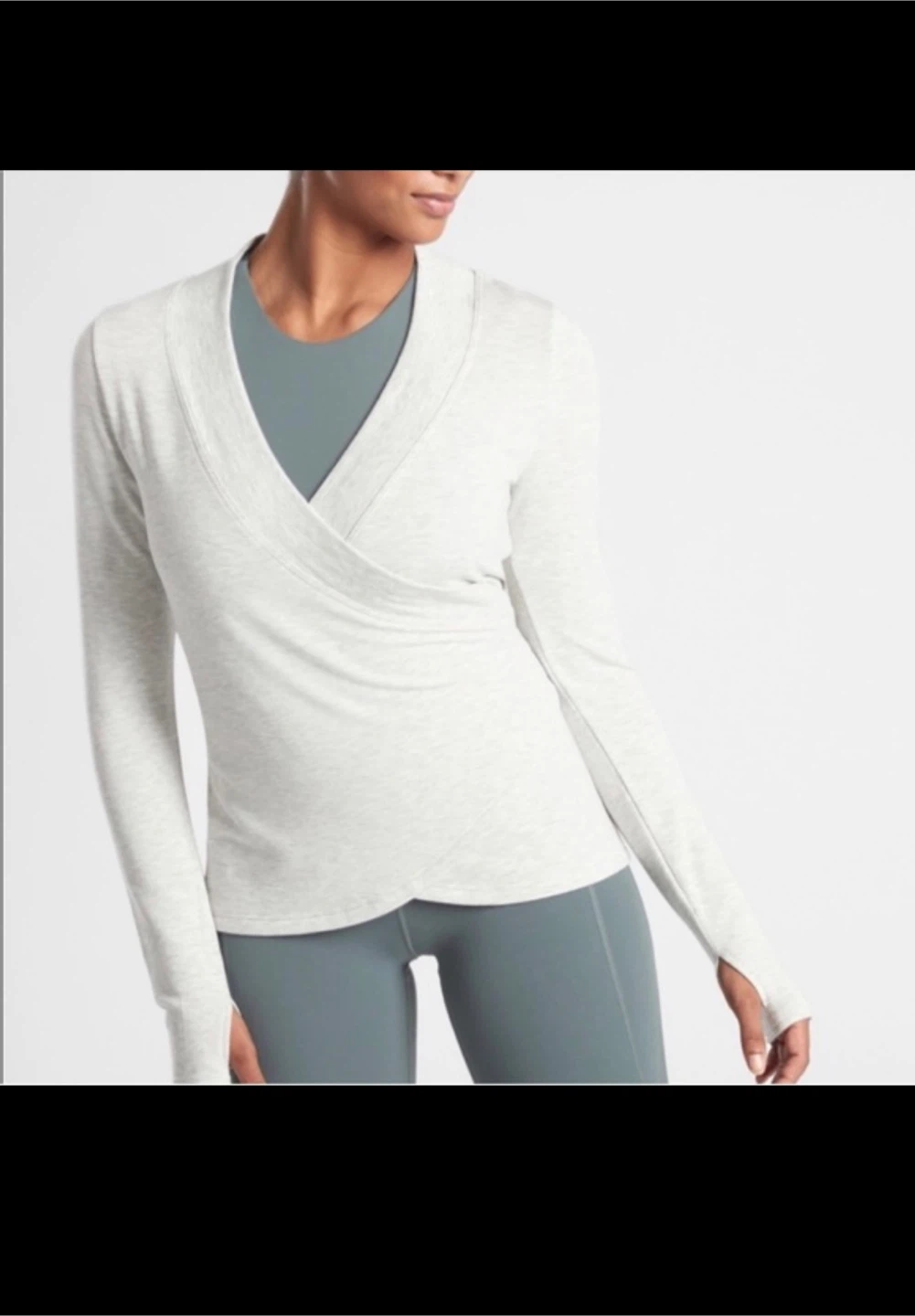 Athleta Poise Dance Wrap Nirvana Cardigan Sz M 🏆