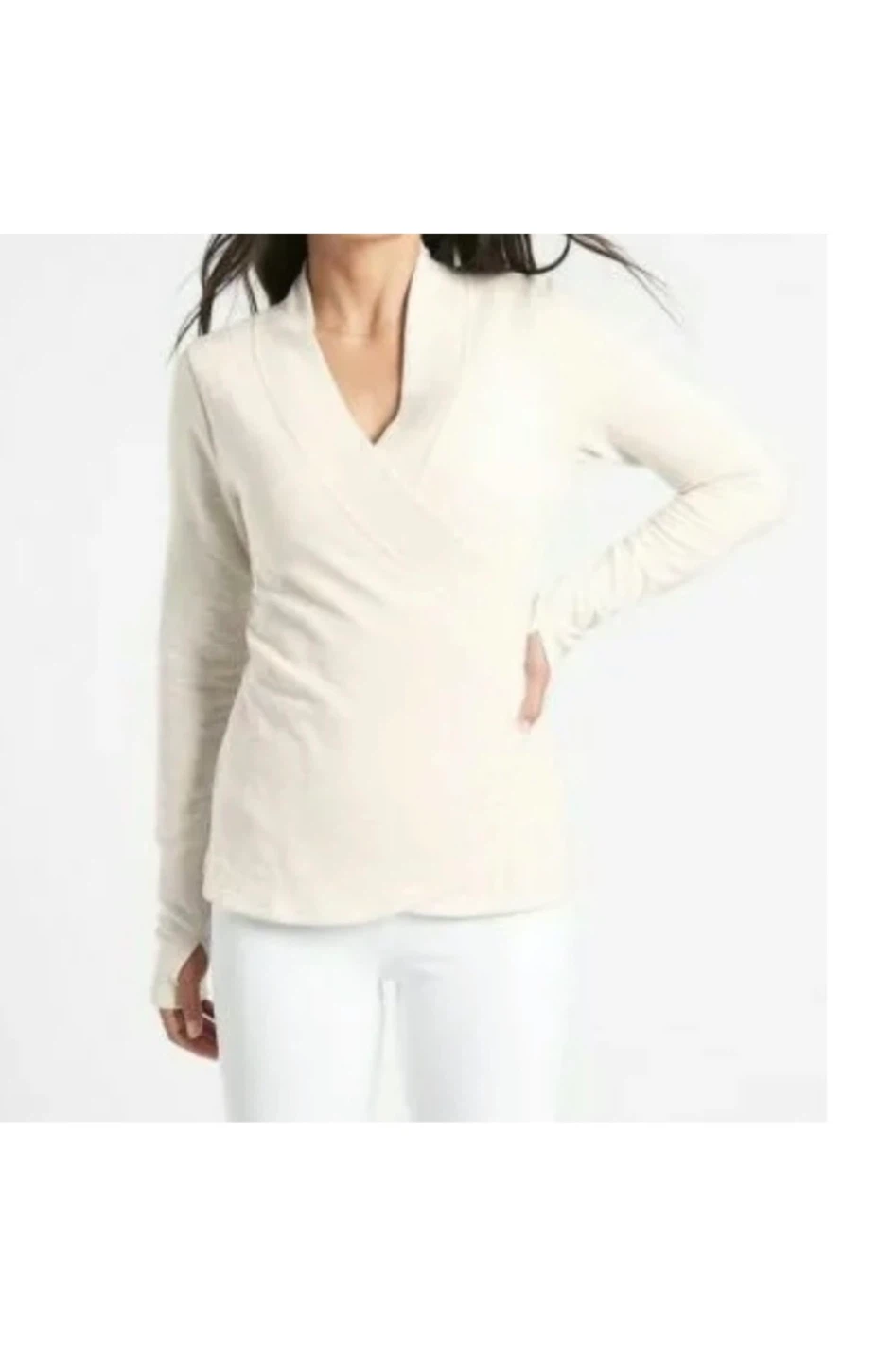 Athleta Poise Dance Wrap Nirvana Cardigan Sz M 🏆 - photo 2