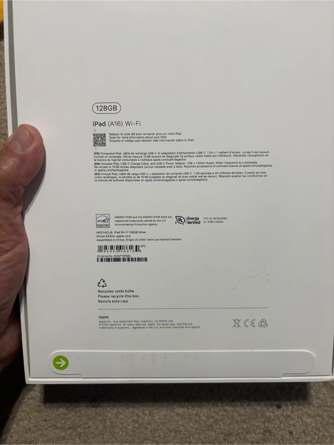 Apple iPad (A16) Wi-Fi 128GB (Brand New) Generation 11 🏆 - photo 4