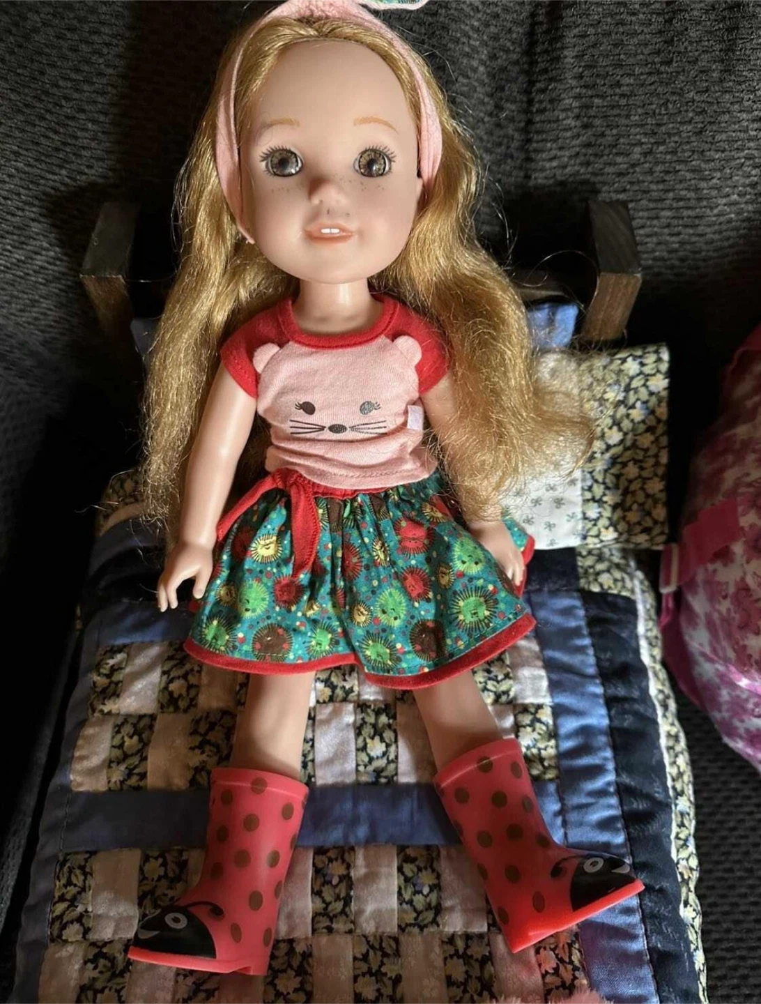 American Girl Doll with Clothes and Accessories