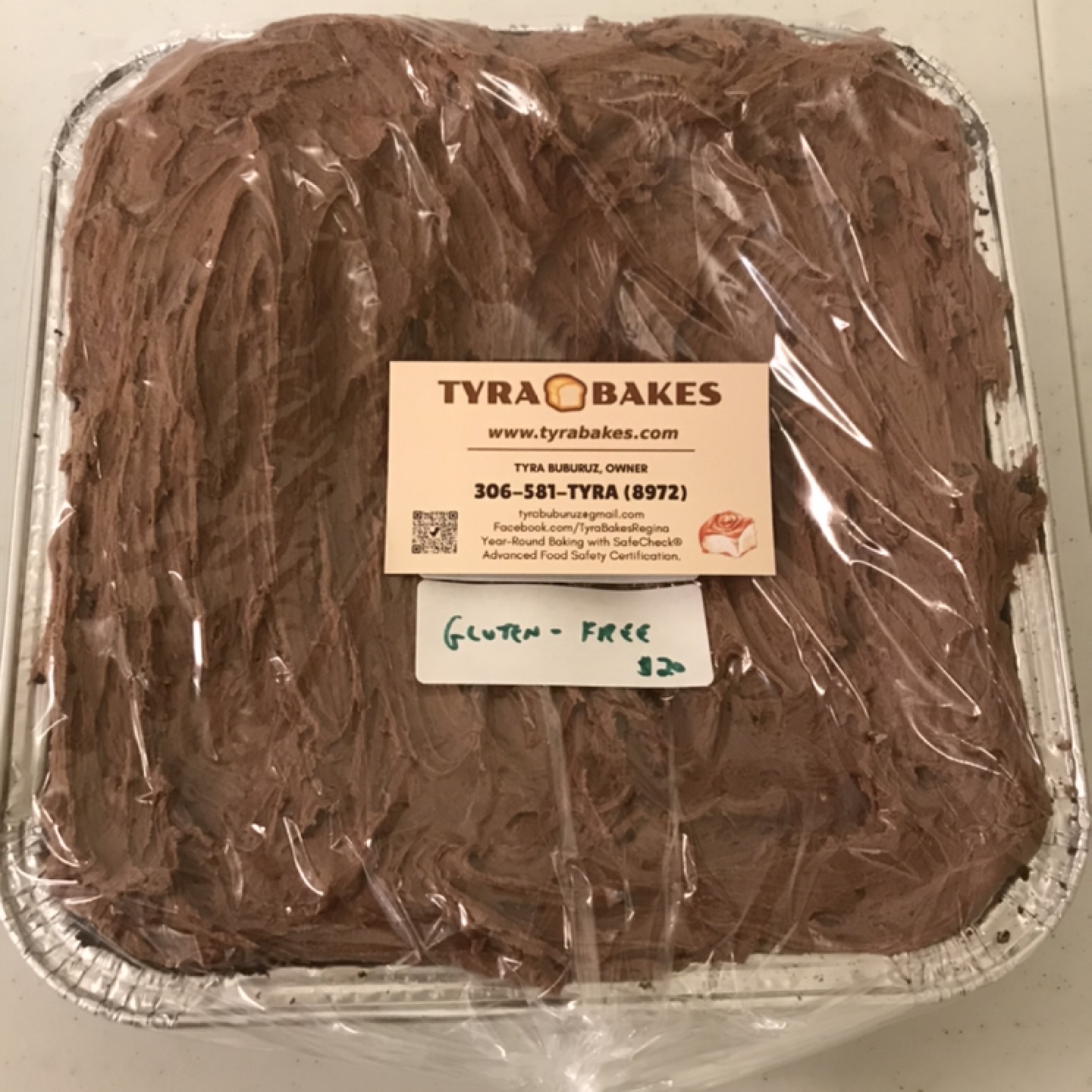 Gluten-Free Chocolate Brownies With Icing - Home Baked