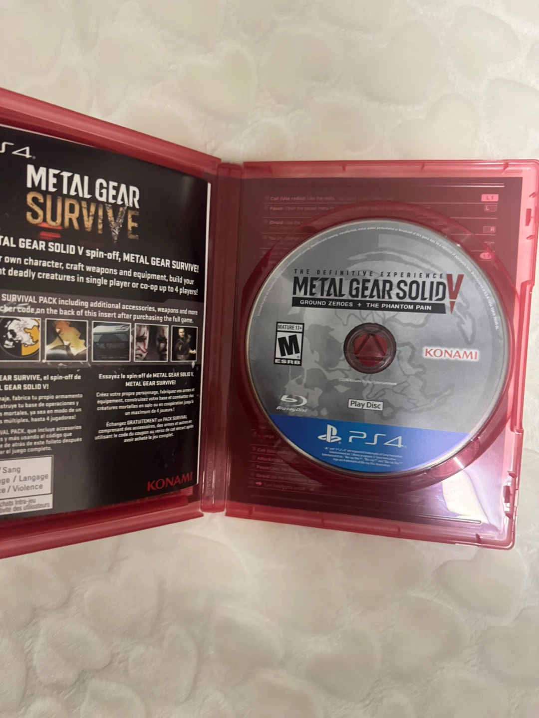 PlayStation 4 Metal Gear Solid