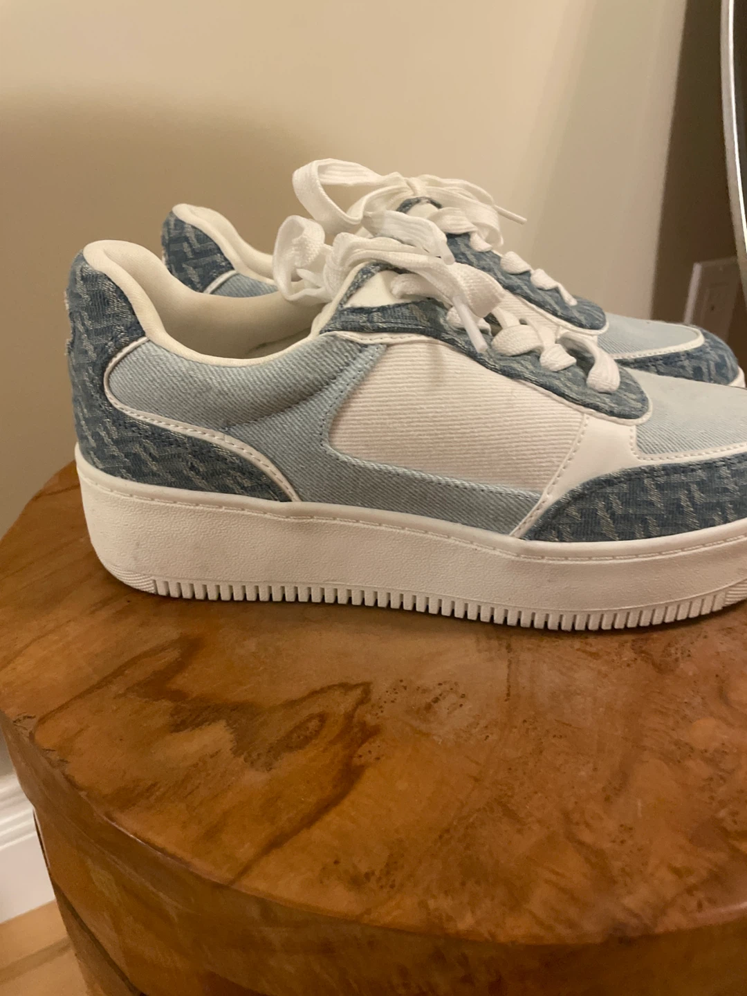 Call It Spring "Vegan" Denim Sneakers - photo 2