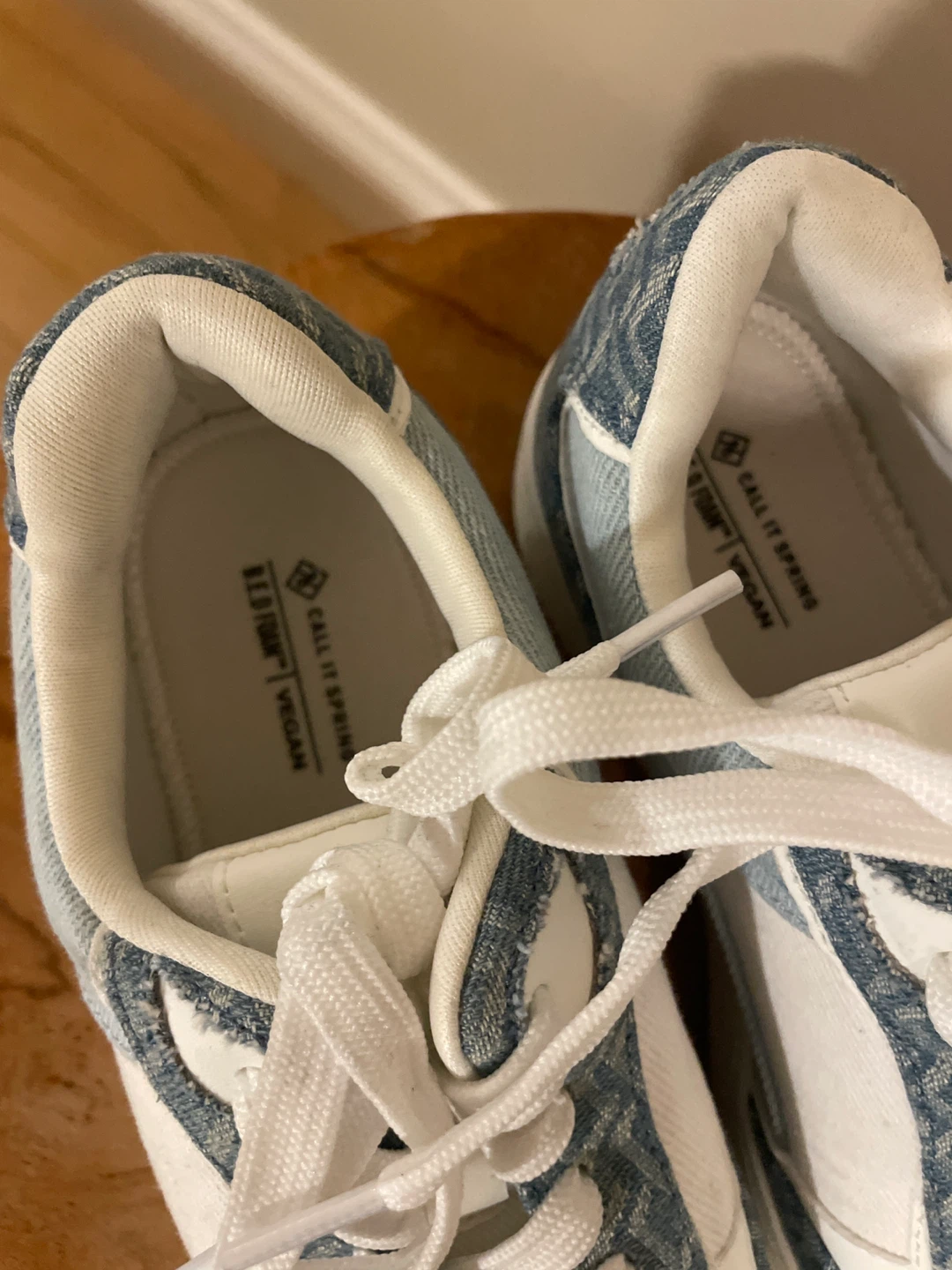 Call It Spring "Vegan" Denim Sneakers - photo 3