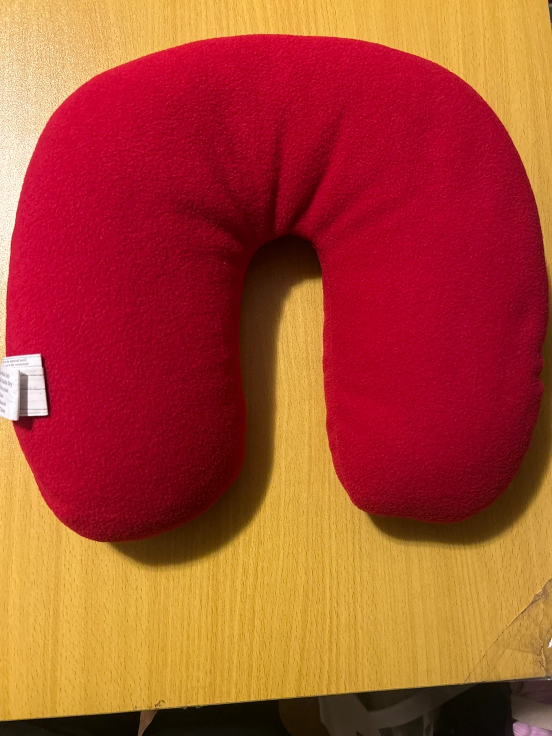 Red Travel Neck Pillow🏆 - photo 2