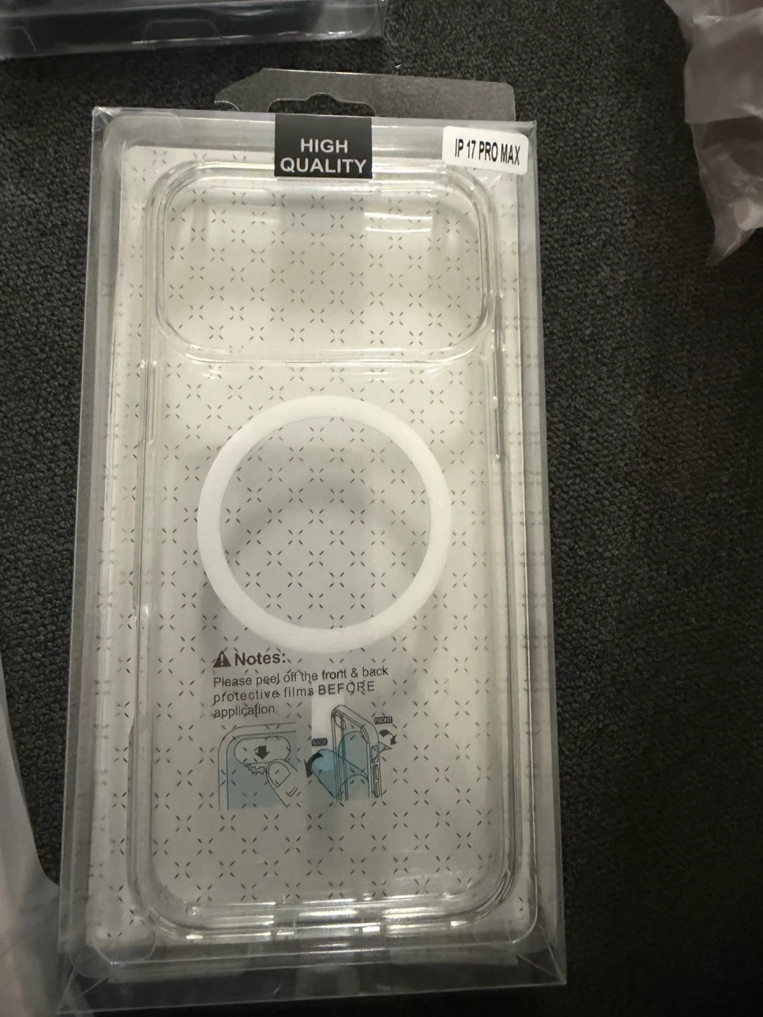 iPhone 17 Pro Max Clear Case
