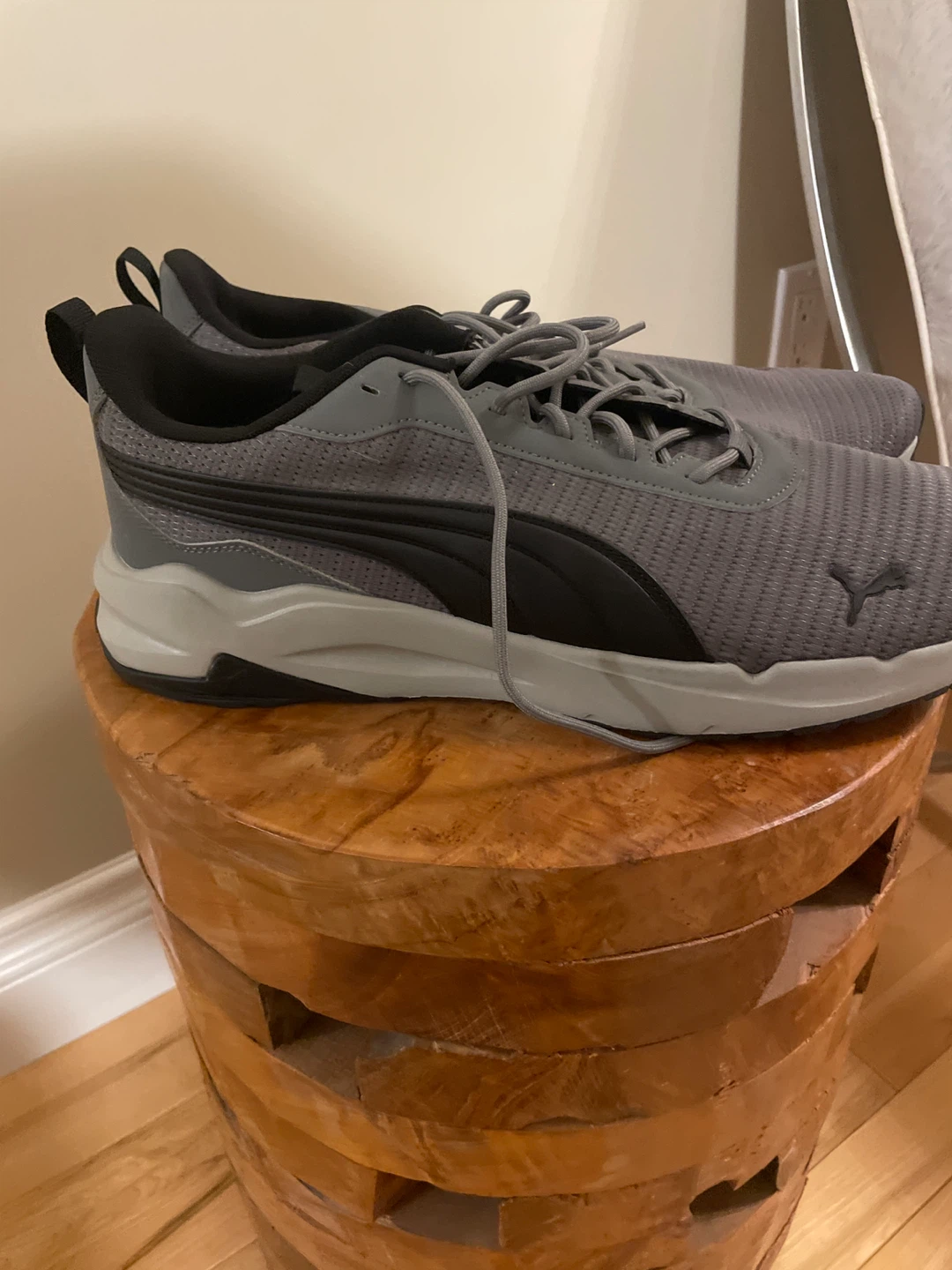 Puma Grey Running Shoes - photo 2