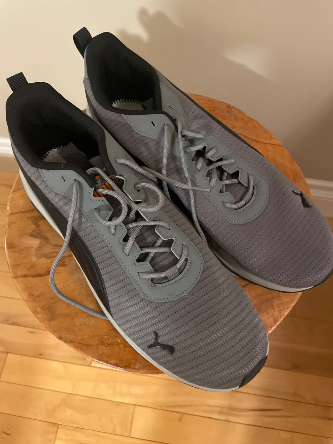Puma Grey Running Shoes