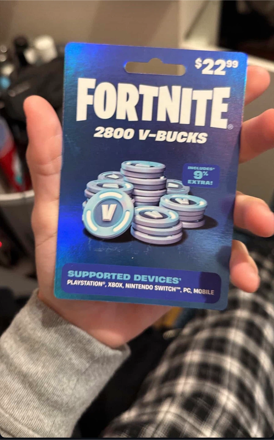 Fortnite 2800 V-Bucks Gift Card ($25 value)
