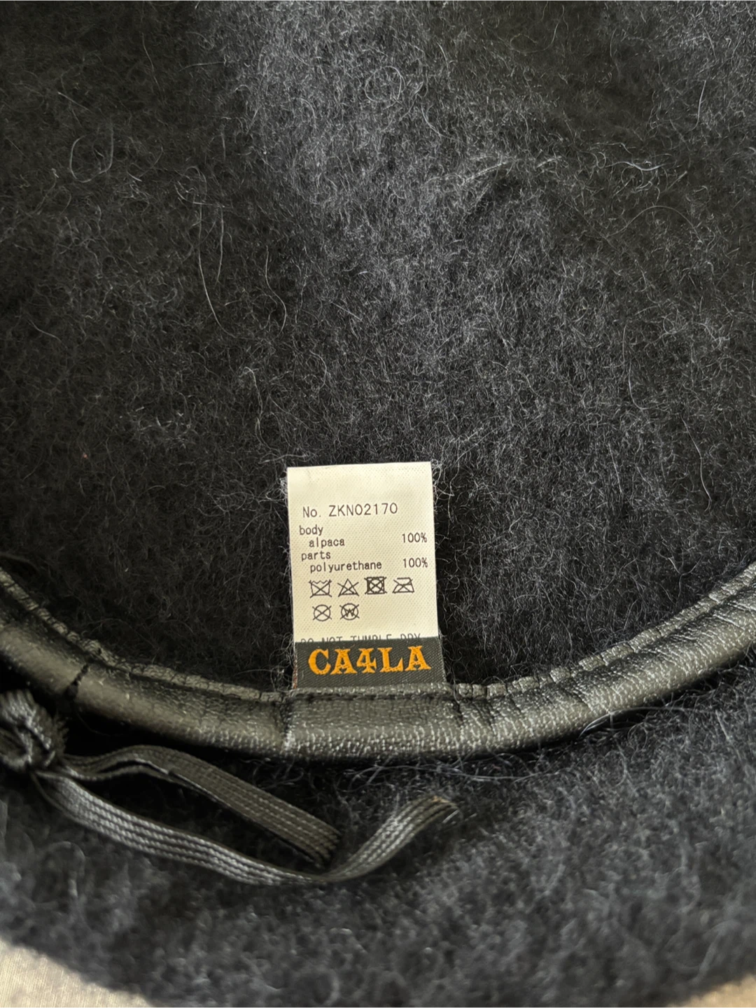 CA4LA Alpaca Piping Beret Unisex - photo 5