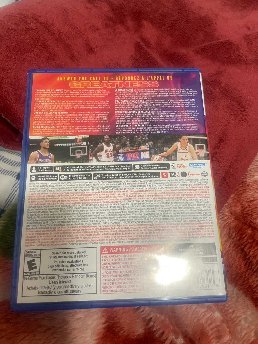 PS5 NBA 2K23 Video Game - photo 2