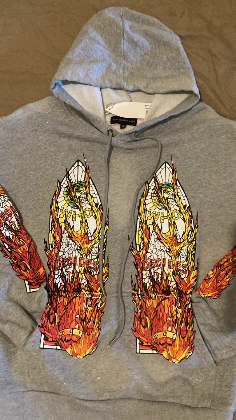 Who Decides War Hoodie - photo 4