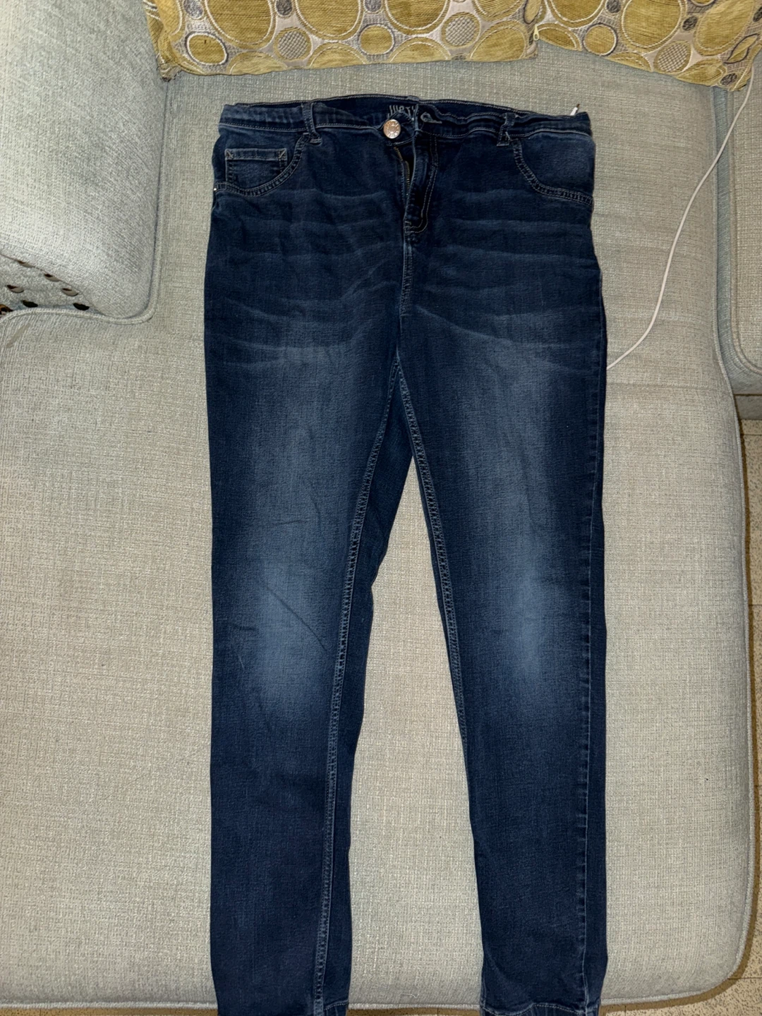 Justice High Rise Jegging Jeans🏆