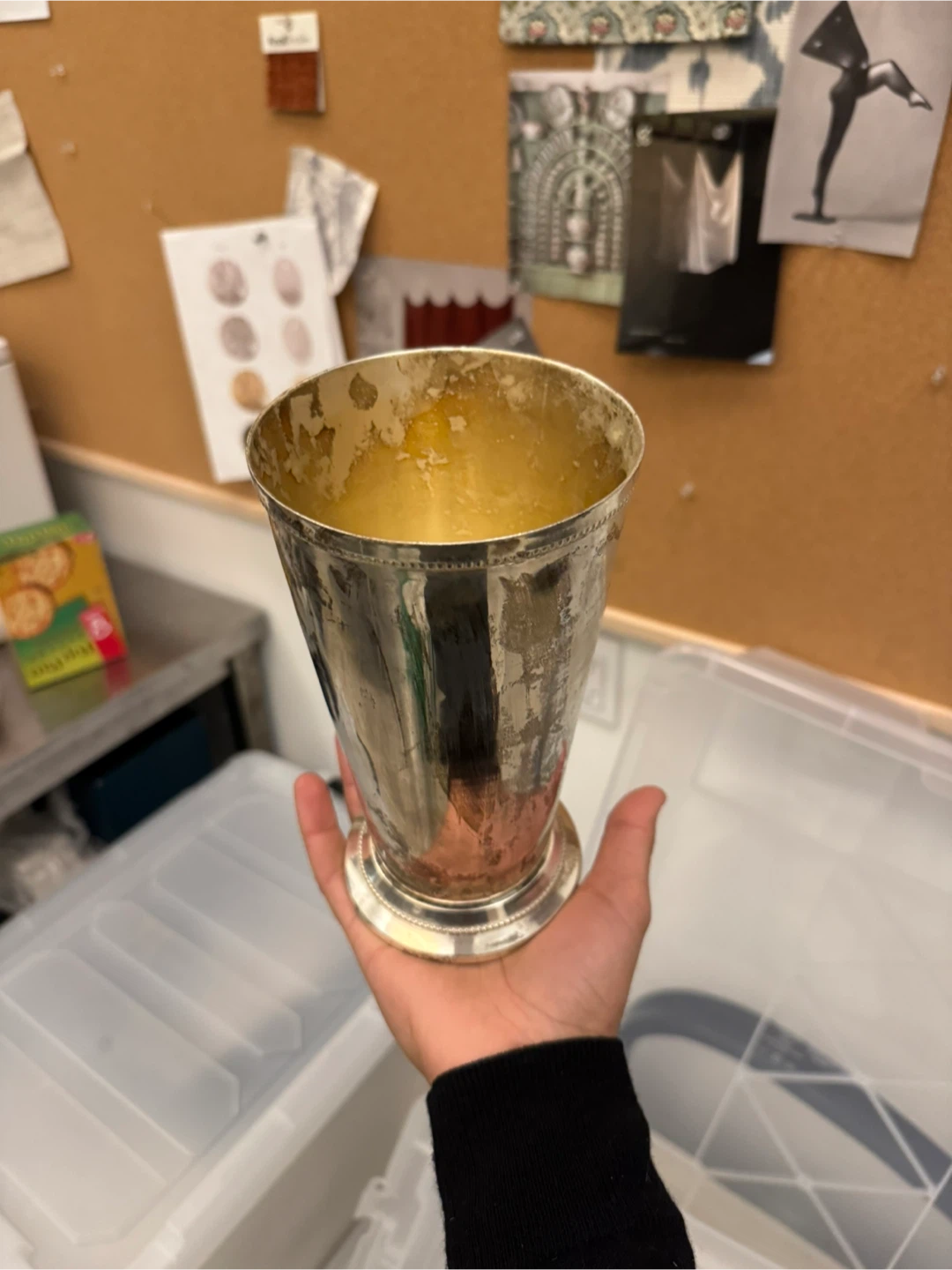Silver Julep Vase