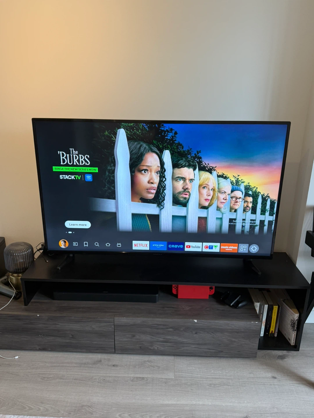 Modern TV Stand with Storage - photo 2