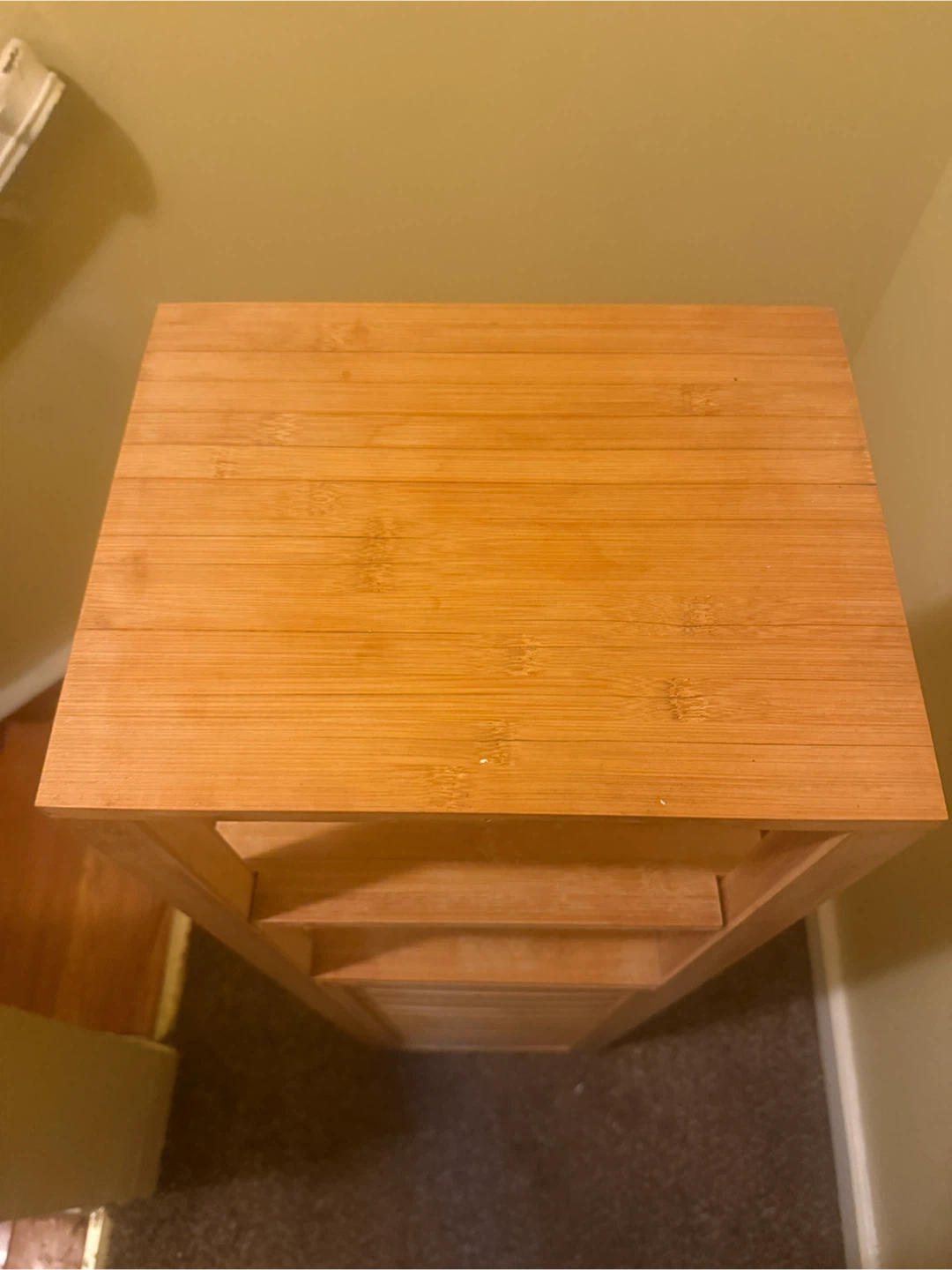 Bamboo Storage Shelf with Cabinet - photo 4